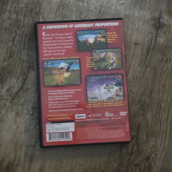 Dragon Ball Z Budokai Play Station 2 Video Game - Picture 2 of 3